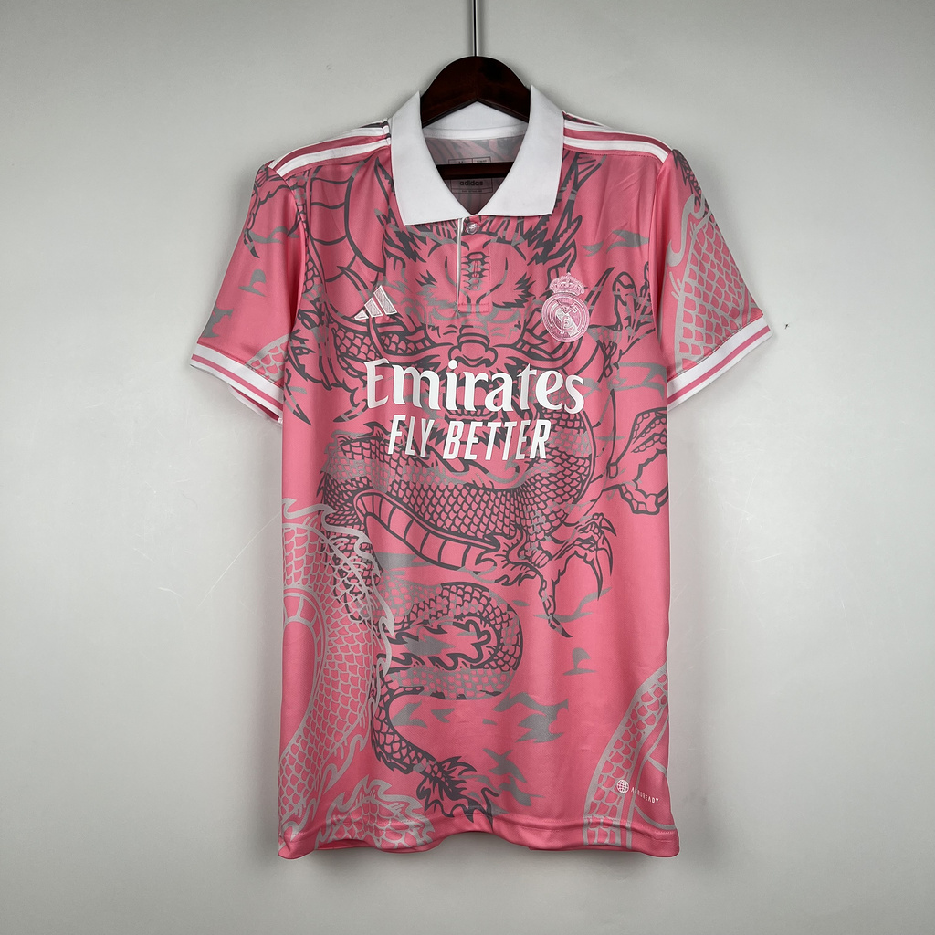 23/24 Real Madrid Pink Dargon Special Edition Jersey - Fans Version